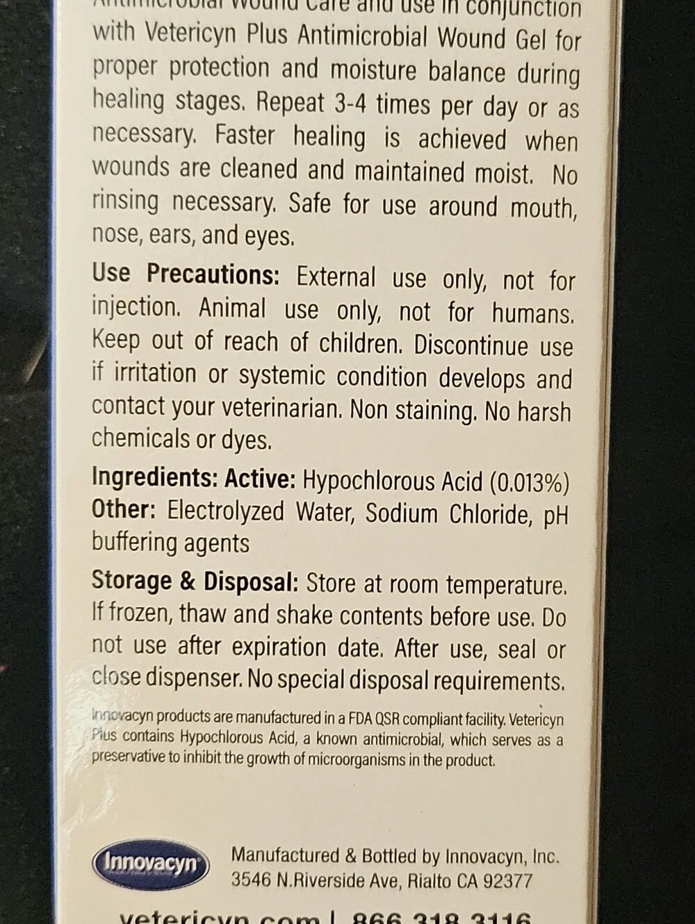 Vetericyn Antimicrobial Wound Care Gel for Dogs And Pets